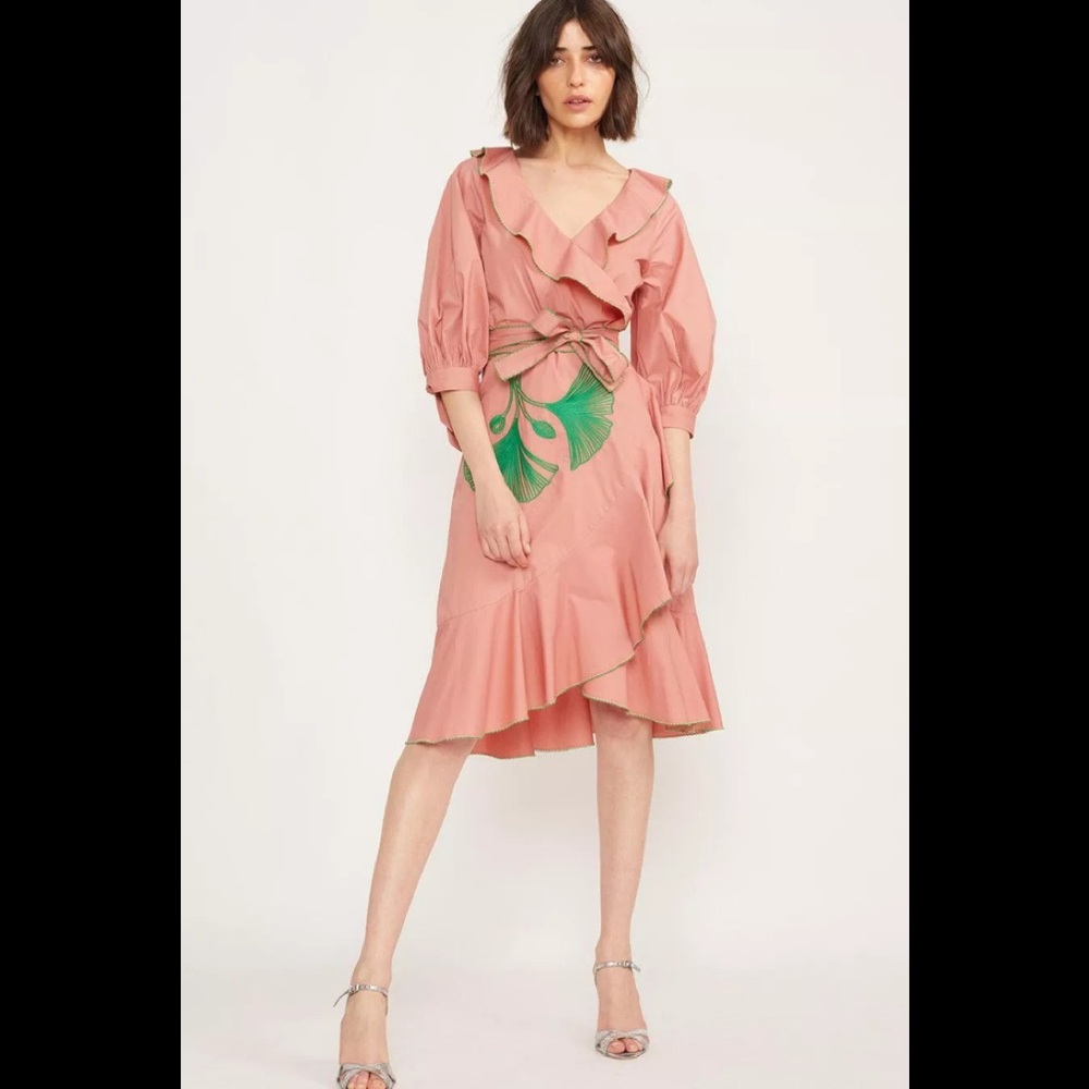 Beautiful Cynthia Rowley Cleo Wrap Dress! Great deal!